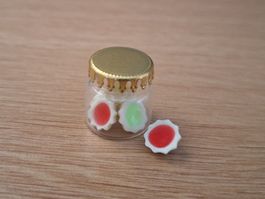 Retro 80er Schleckmuscheln Glas Handgemacht, auch für Maileg