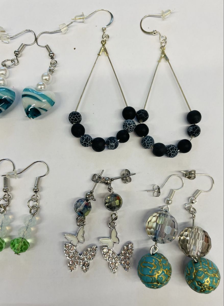 Orecchini pendenti & Orecchini a lobo: Wunderschöne Ohrringe Set 9 Paar,Sommer-Look – Nuovo e nell'imballaggio originale da Au ZH venduto da Jaggy4 1