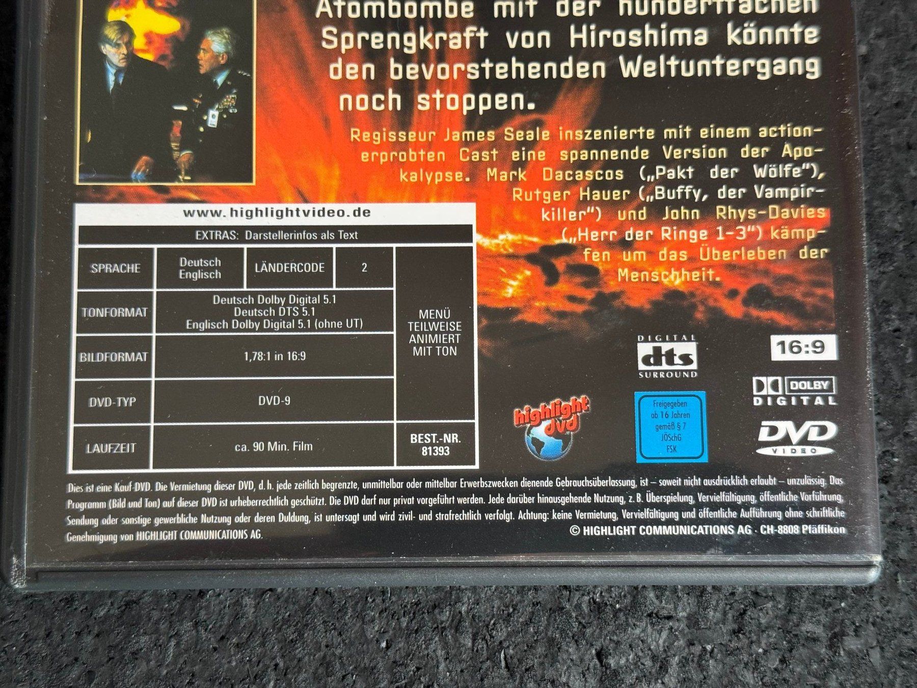 Alle DVDs: SCORCHER DVD DE/EN – Gebraucht aus Fribourg von tschjoly 3