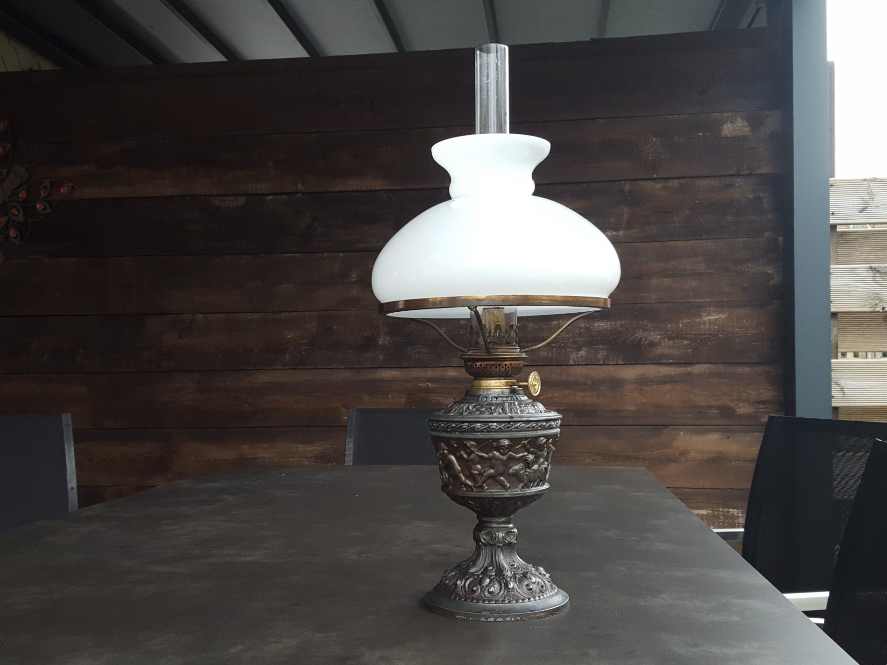 Lampade: Petrollampe, 19. JH – Usato da Altendorf venduto da Storck_1504 5