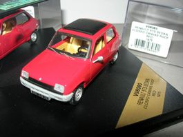 Renault 5TS Sedan Clset Canvas Roof 1975 * Vitesse 1:43