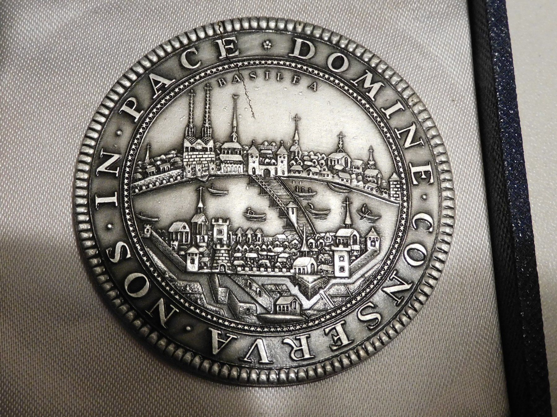 Médailles: Basel Thaler Medaille mit Schatulle – D'occasion à Sursee par 76 3