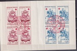 Frankreich, MH mit Mi 1329-1330 ⊙