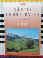 2514🌞 Säntis Churfirsten🌞1:25'000 swisstopo