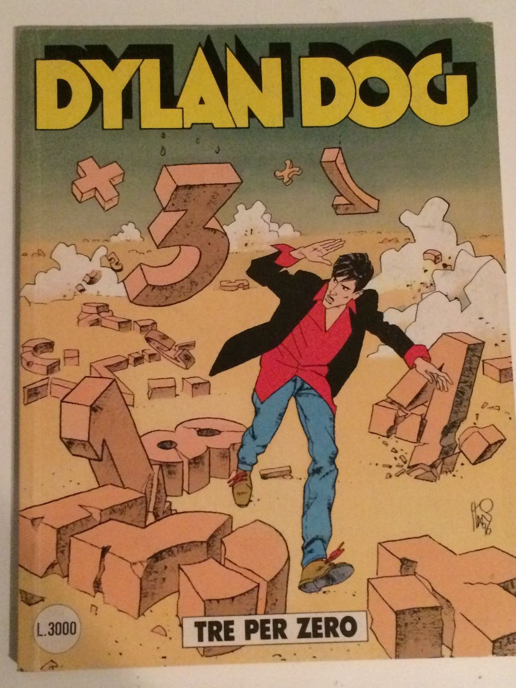 Fumetti: DYLAN DOG  # 125 TRE PER ZERO Sergio Bonelli‪ 1997 – Usato da Vezia venduto da Aquarius_Age