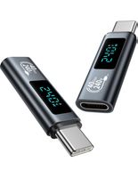 240W USB C Adapter [2Stück] 40Gbps Mit LED Display,