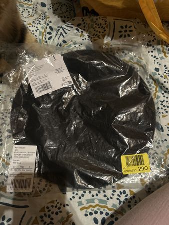 schwarze Baskenmütze von Even&Odd, neu!