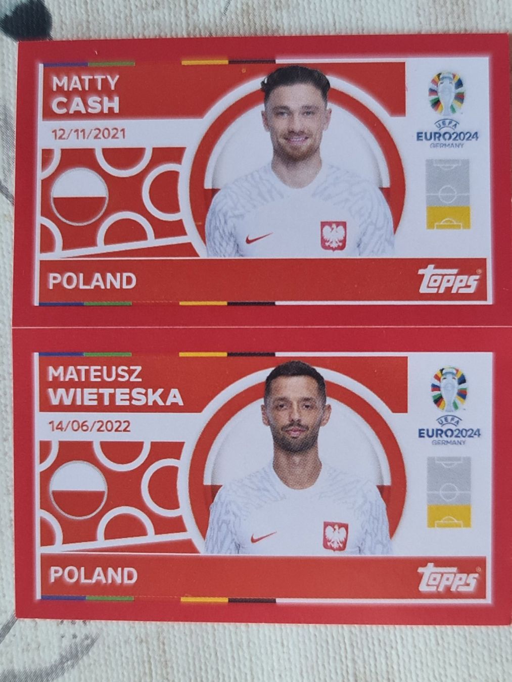 Topps Carte collezionabili: Topps EURO2024 POL 4 POL 5 – Nuovo e nell'imballaggio originale da Dintikon venduto da Prime-shop