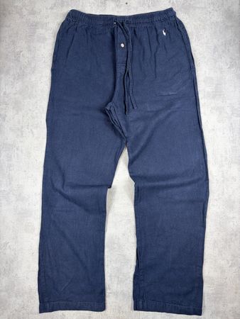 Pantalon pyjama Ralph Lauren bleu marine - S #87