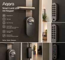 Aqara Smart Lock U200 + Keypad | Fingerabdruck | PIN | Matte