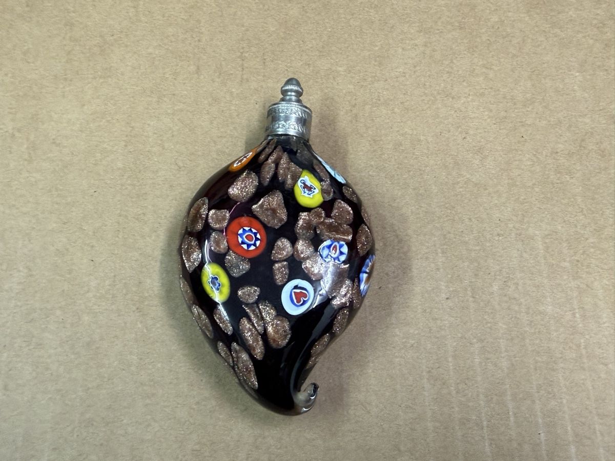 Murano Flaconi: Antiker Murano Glas Flakon Parfüm Fläschchen – Usato da Zürich venduto da daki81