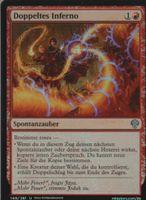 TCG Magic The Gathering MTG DMU 149 FOIL Doppeltes Inferno