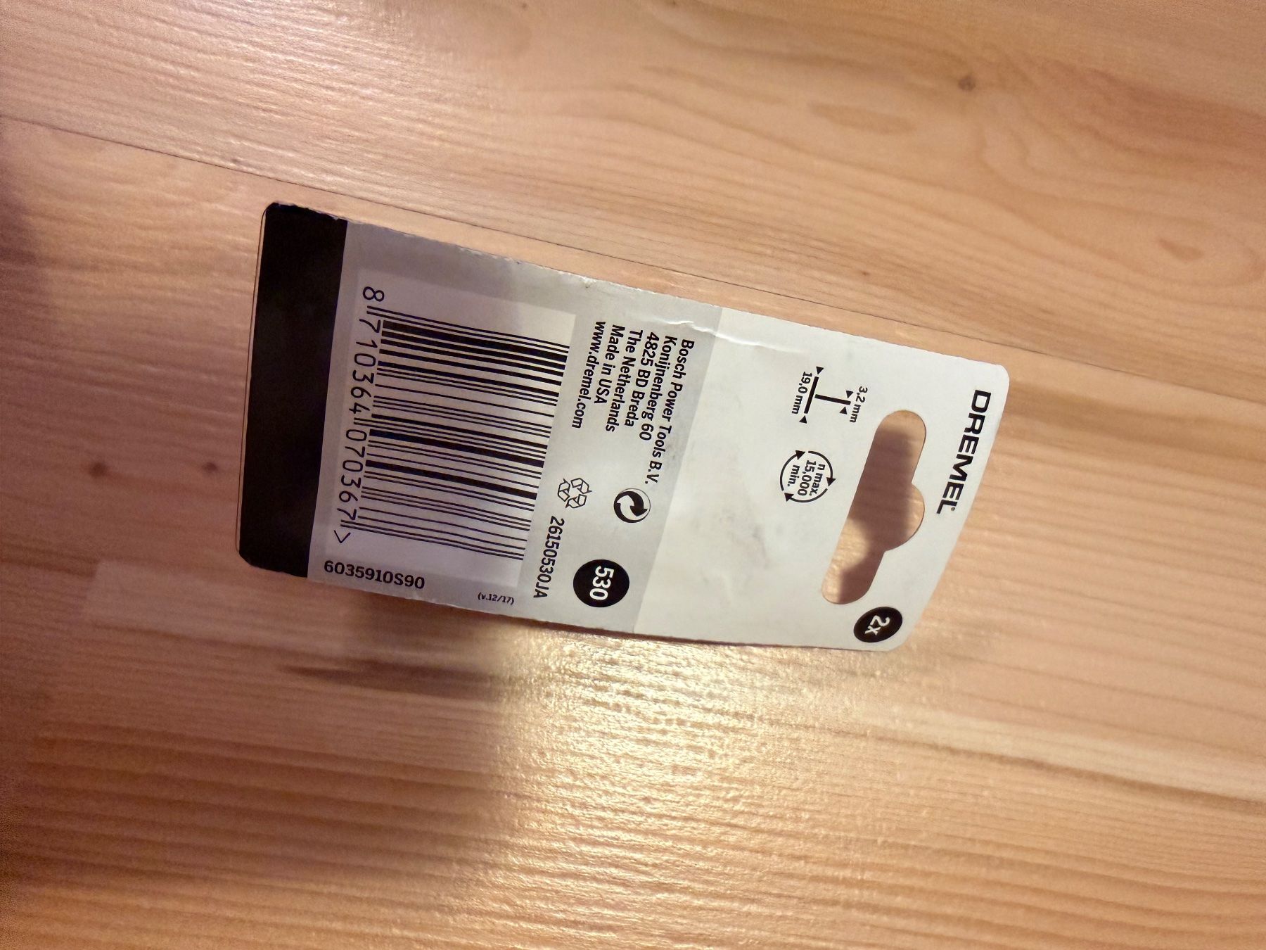 Dremel Tutti gli attrezzi: Dremel 530 Edelstahlbürste 19mm – Usato da Amriswil venduto da Trivet 1