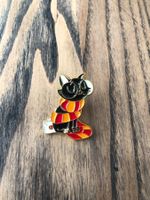 Pin Anstecker Brosche Katze Gryffindor Harry Potter Hogwarts