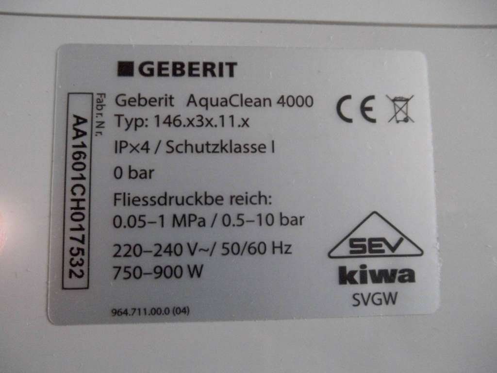 Geberit WC: Toilette – D'occasion à La Conversion par Bloublou 1