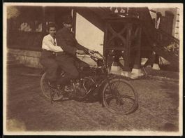 Fotografie Motorrad Wanderer, Österr. S