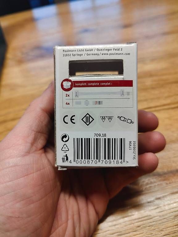 Paulmann Composants électroniques: Paulmann YourLED Universal Connector  Kit connecteurs LED – Neuf avec emballage d'origine à Pâquier-Montbarry par joris.blanc 1