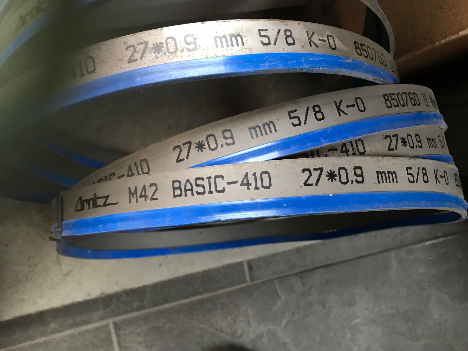 Altro per industria metallurgica: Metallbandsäge Sägeblätter – Usato da murgenthal venduto da Vision05 1