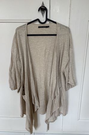 Gudrun Sjödén Cardigan Leinen Baumwolle Grösse M