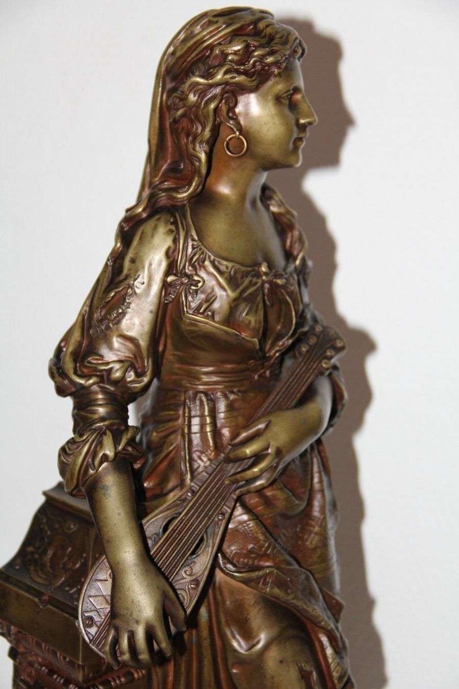 Skulpturen & Statuen: Antique sculpture en bronze Debut . – Gebraucht aus Praz (Vully) von pikuluka1 4