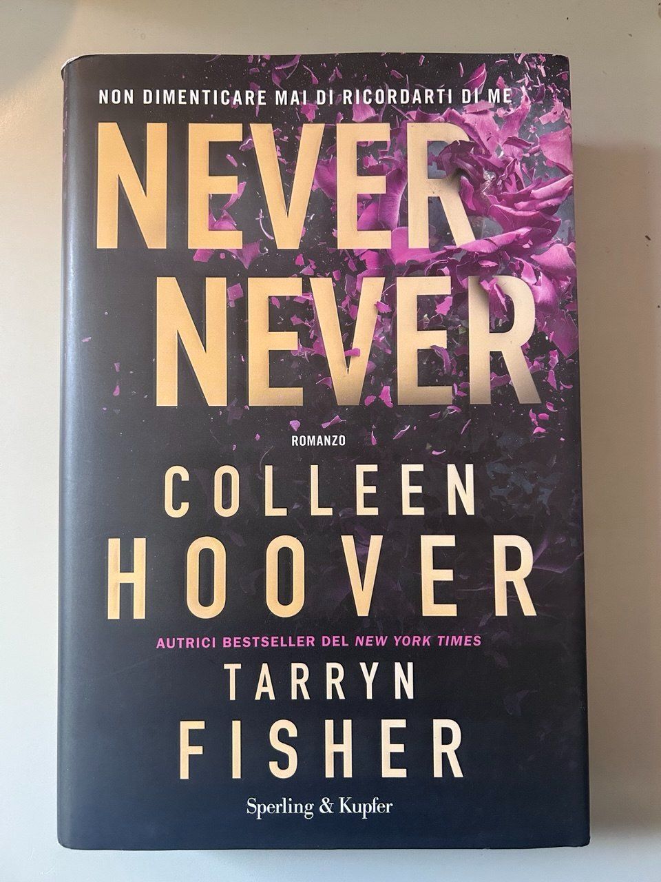Libri: Libro Never Never - Colleen Hoover e Tarryn Fisher – Usato da Giubiasco venduto da LorisVale