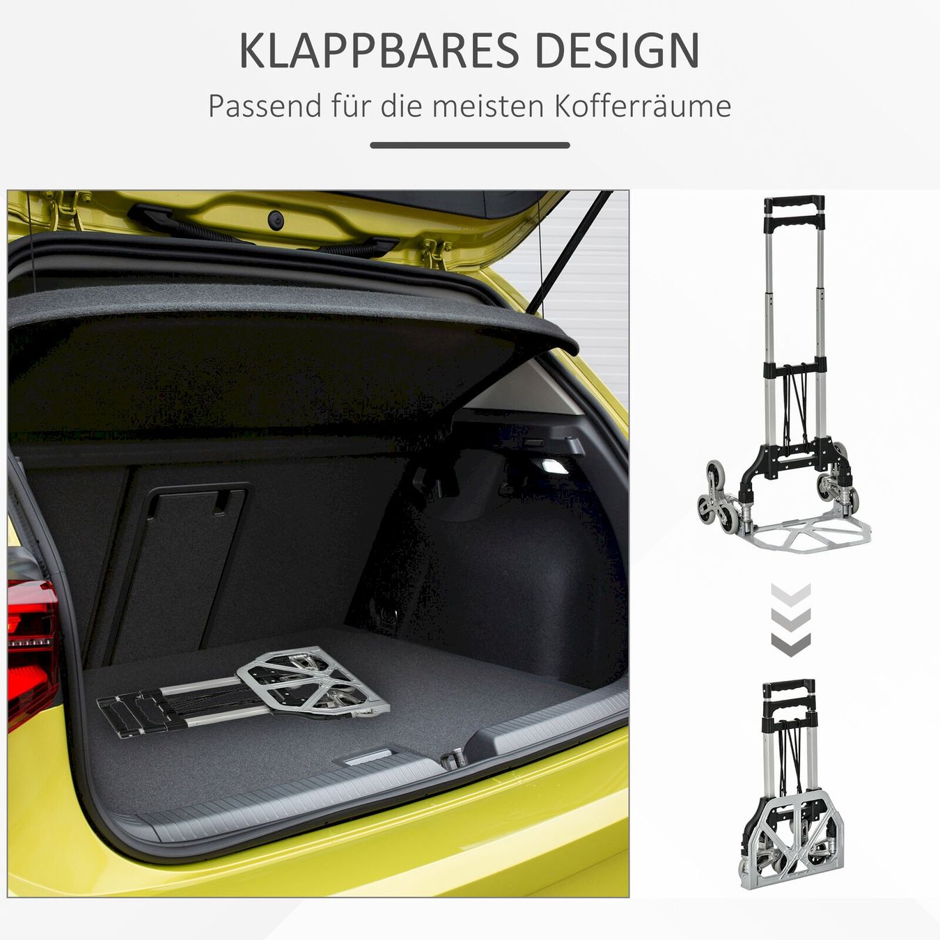 Schubkarren: DURHAND Klappbarer Treppensteiger – Neu und originalverpackt aus Bottighofen von zaap 6