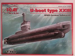 U-Boot Typ XXIII der deutschen Kriegsmarine von ICM 1/144