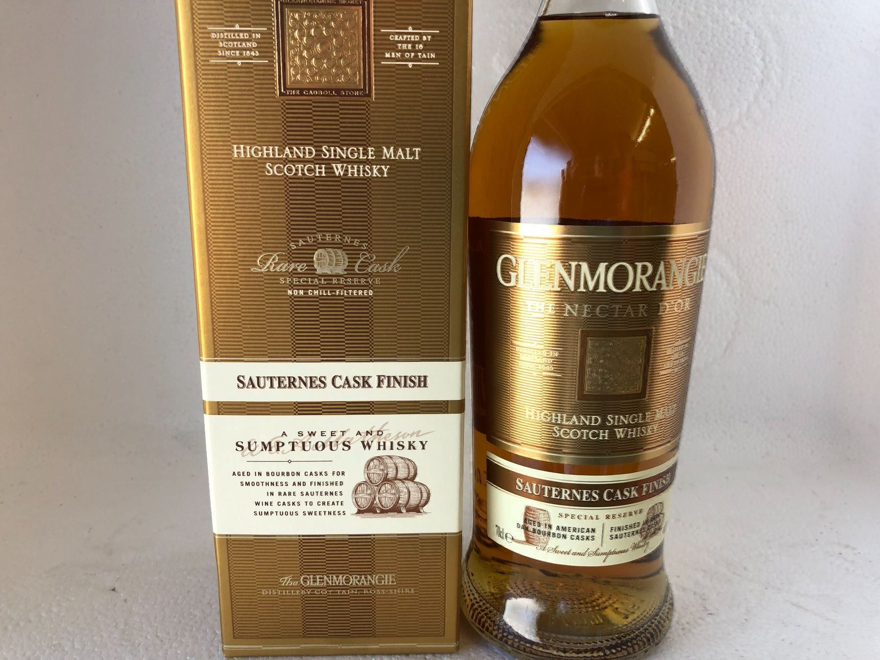 Glenmorangie Spiritueux: Glenmorangie Sauternes Cask Nectar D‘Or – Neuf avec emballage d'origine à Wöschnau par Vinsale 1