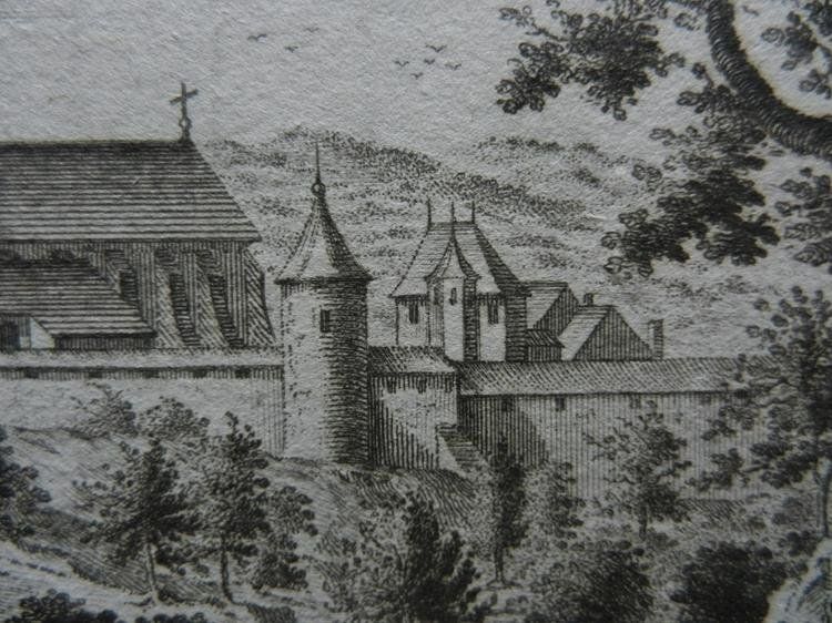 Gravures: Burgdorf Pfarrhaus Kirche – D'occasion à Risch par Rischli15 8