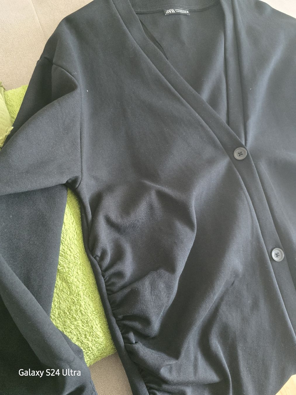 Zara Giacche: Schwarzer Zara Cardigan, Grösse M – Usato da Kloten venduto da Salentina64 3