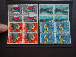 1957 Z-Nr. 328 - 331 ET BERN
