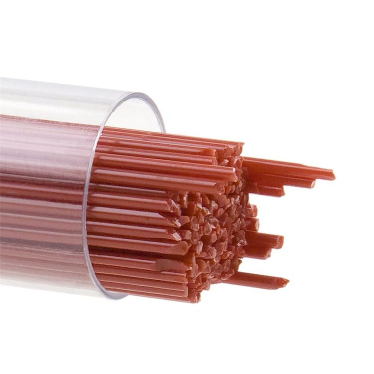 Bullseye Glas-Stringer Rot – 1 mm | 180 g | Opaleszent (Neu (gemäss ...