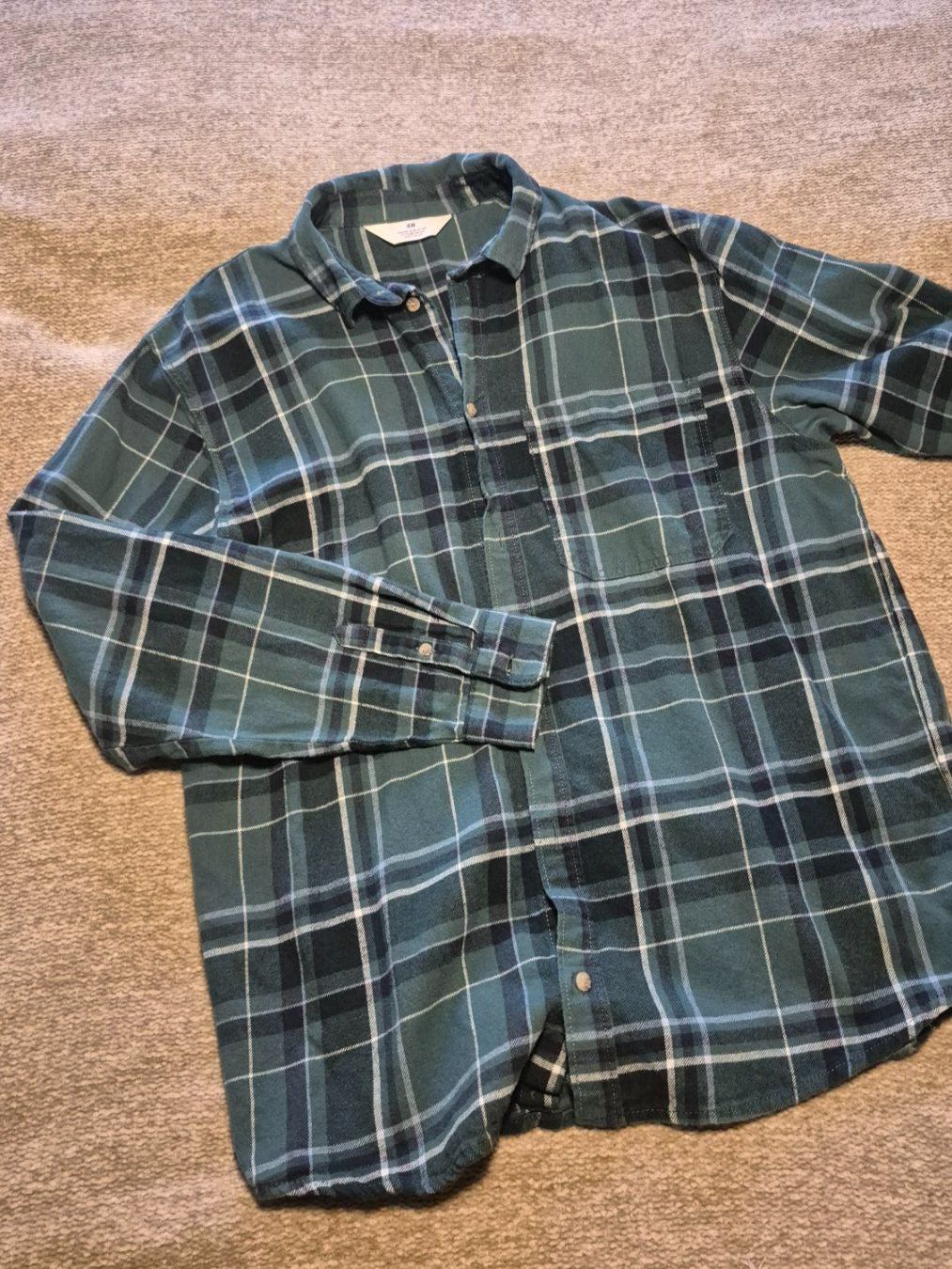H&M Camicie, T-shirt & Polo: Flanellhemd, langarm, Grösse 170 – Usato da Winterthur venduto da cbe_5ph7 1
