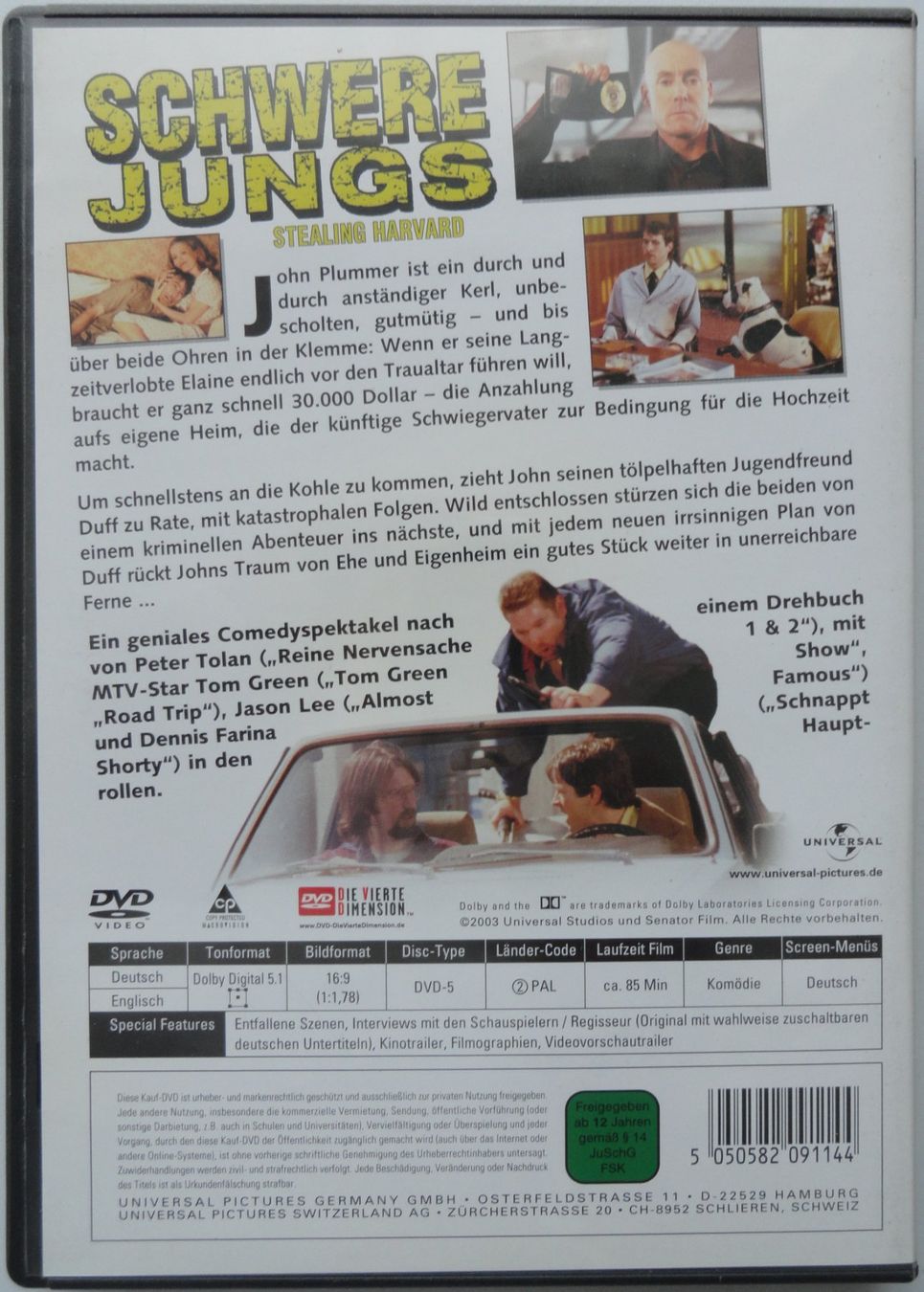 Tutti i DVDs: Schwere Jungs – Usato da Neftenbach venduto da Verk13 1