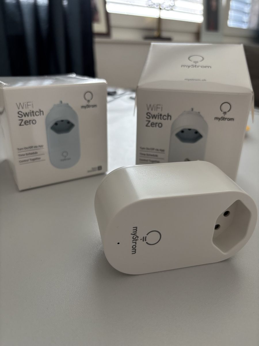 myStrom Interruttori: myStrom WiFi Switch Zero Smart Plug neu in OVP – Nuovo (secondo la descrizione) da Buchrain venduto da Mr.Kim