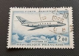 Frankreich 1965 Flugzeug briefmarke