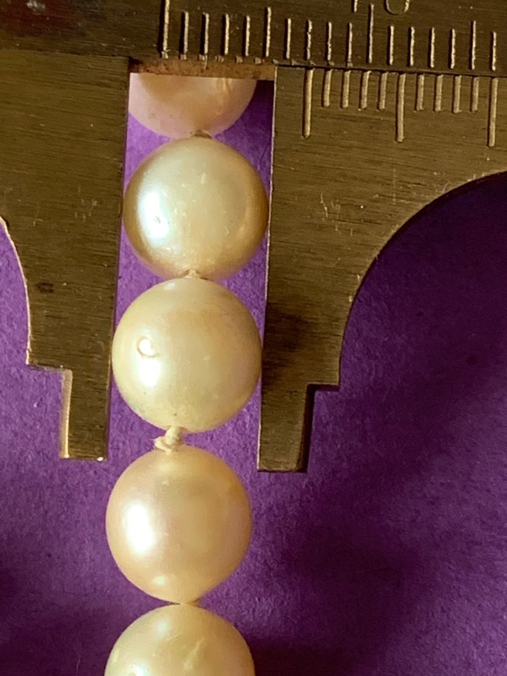 Perle (finte): Perlenkette ohne Verschluss (7mm) – Usato da Dittingen venduto da Bijoubelle 3