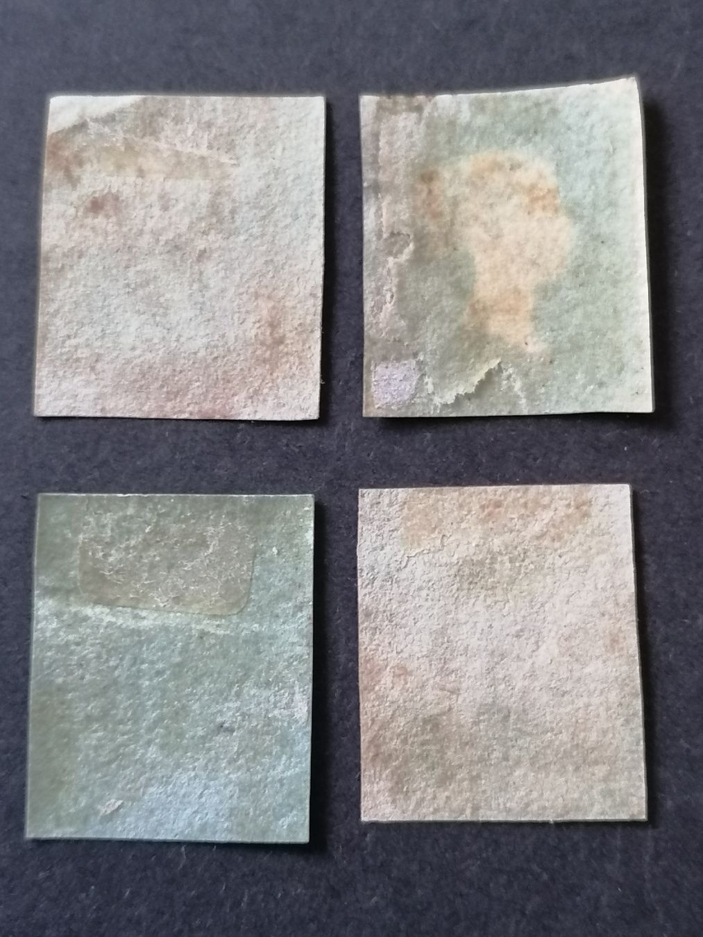 Tous les timbres: 4mal One Penny red 1841  – D'occasion à Happerswil par tschergi 1