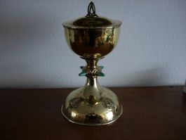 Grosse Ziborium-Luzern um 1950-Silber