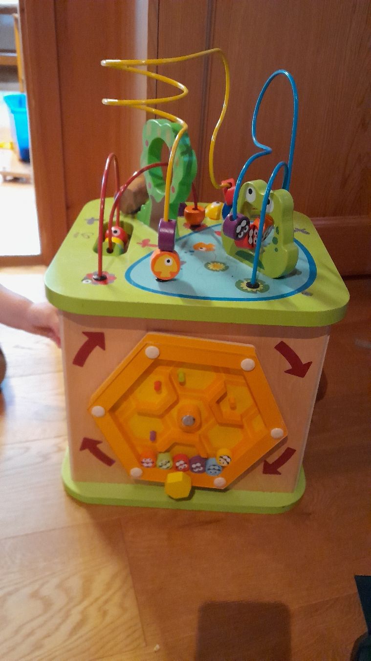Hape Giocattoli: Motorikwürfel Hape – Usato da Sumiswald venduto da Rotmy 2