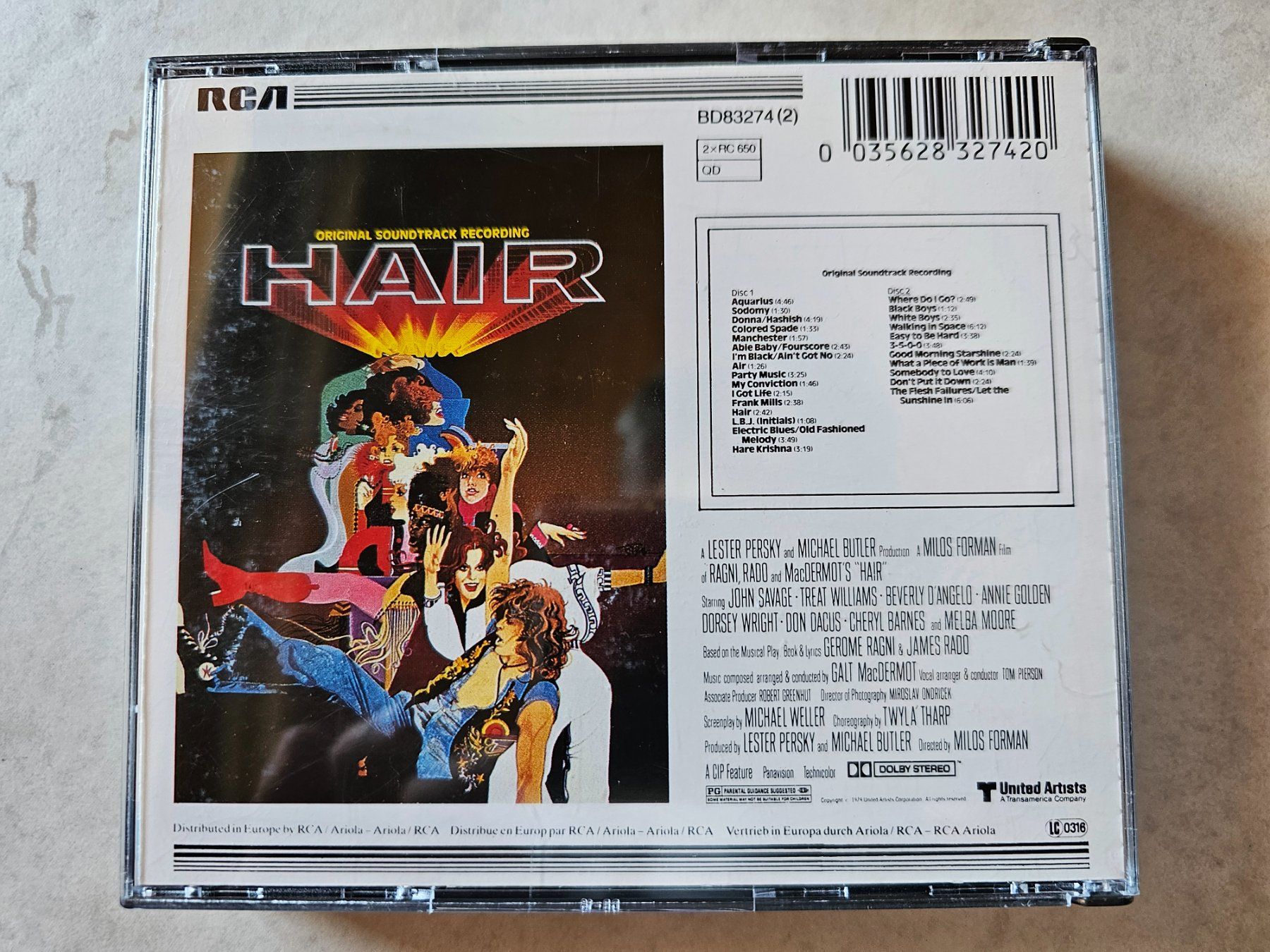 CD: HAIR   /   Soundtracks Box – Usato da Schneisingen venduto da backstore24 1