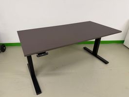 Arbeitstisch elektrisch (CH-Produkt!) 160 x 80 Linoleum