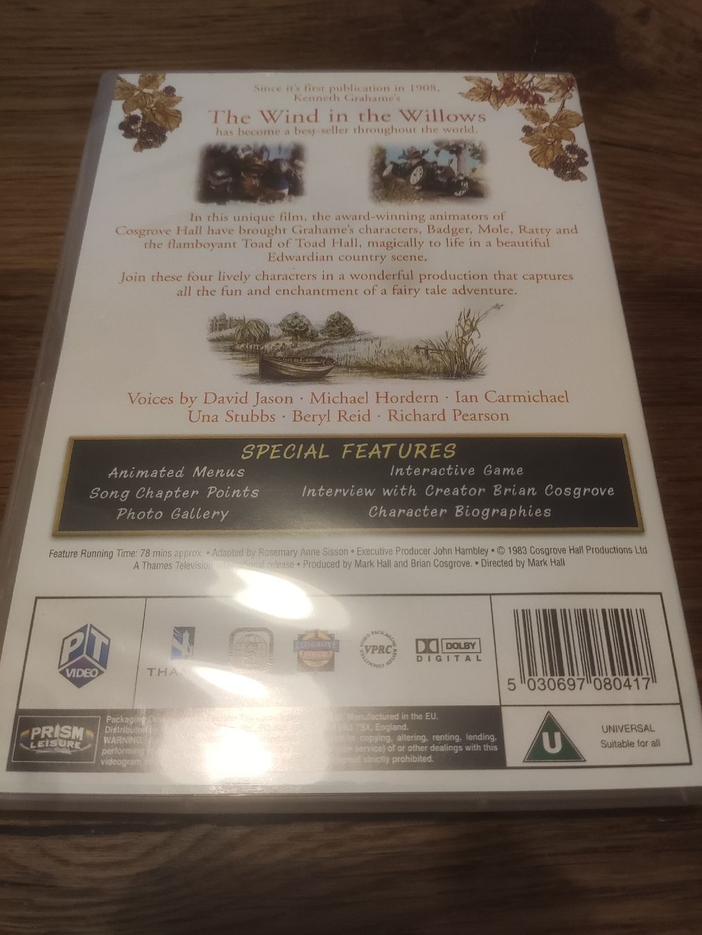 Tous les DVDs: The Wind in the Willows (DVD) – D'occasion à Oberembrach par giu_7ksd 1