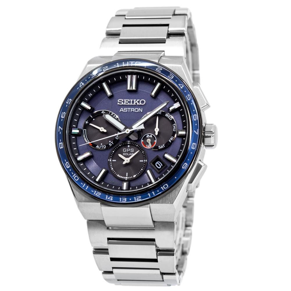 Seiko Orologi: Seiko Men's SSH109J1 Astron Chrono GPS Solar – Nuovo e nell'imballaggio originale da Schindellegi venduto da harveystore