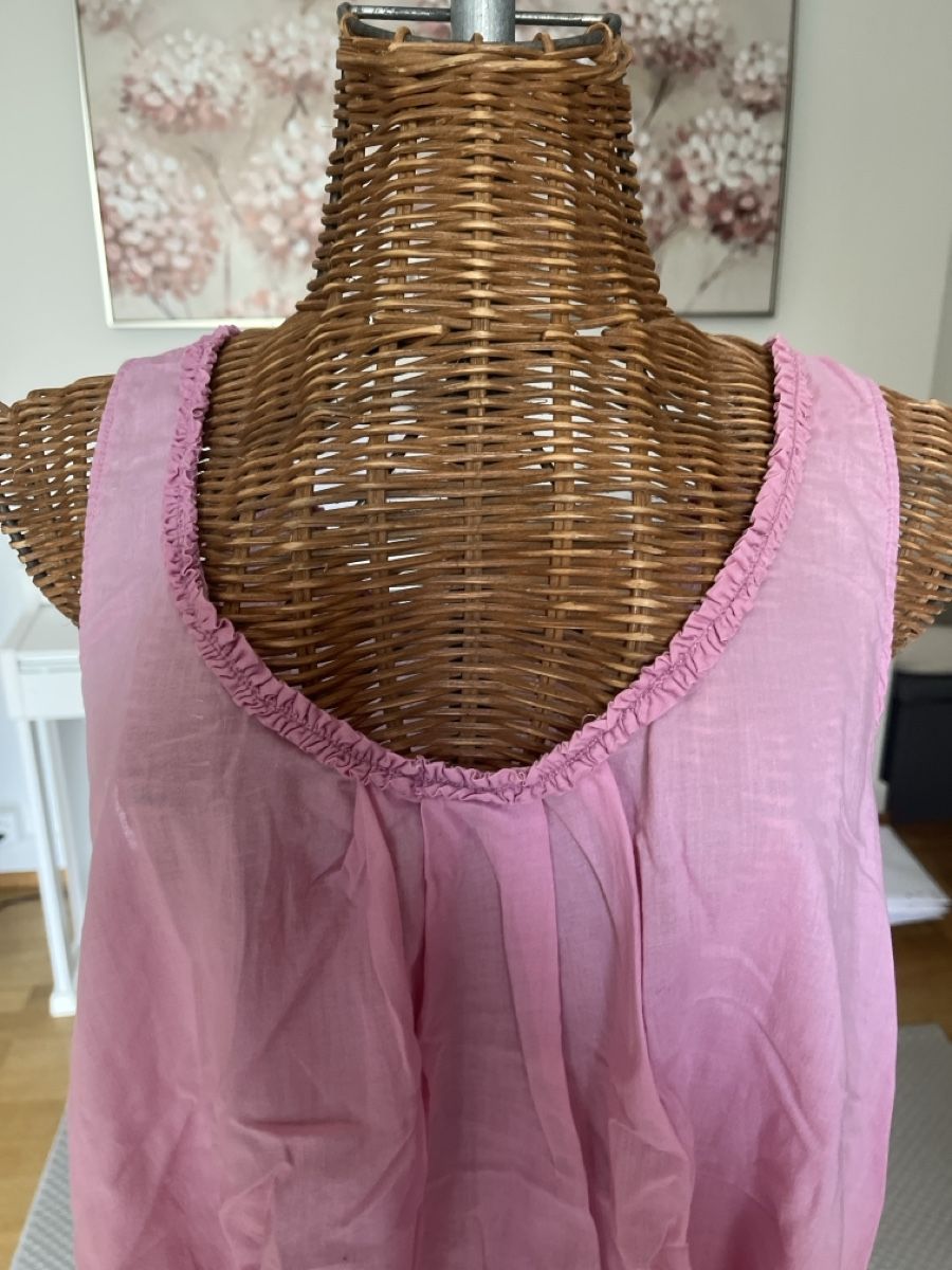 Top: Top rosa, Cotton Garden, M – Usato da Solothurn venduto da Bobesch08 1