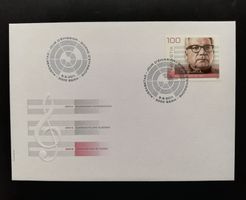 Schweiz FDC Sondermarke Komponisten II (Burkhard), 2011