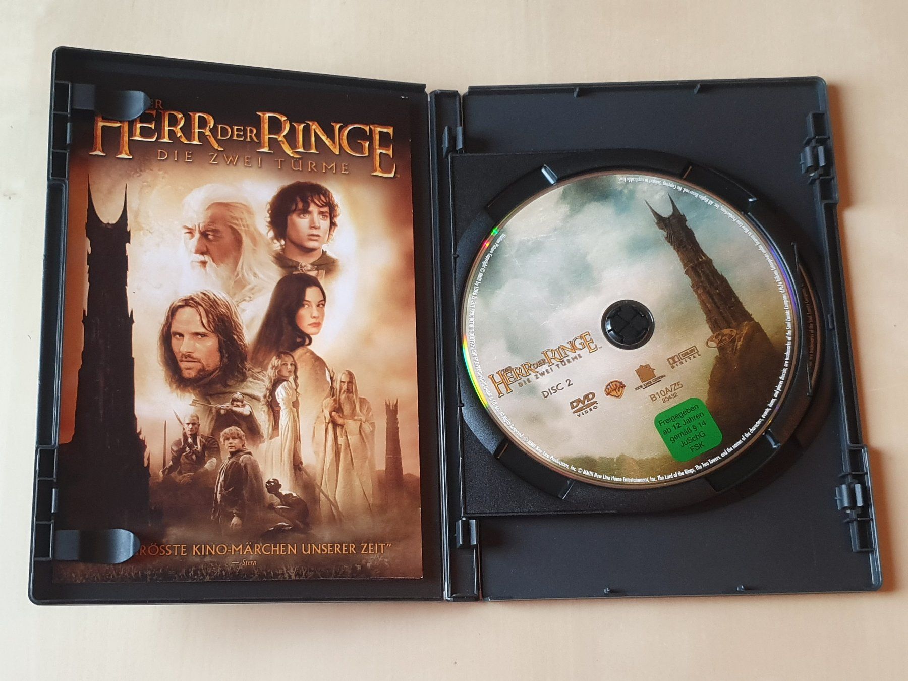 Tutti i DVDs: Der Herr der Ringe die zwei Türme – Usato da Stansstad venduto da collectorsshop 2