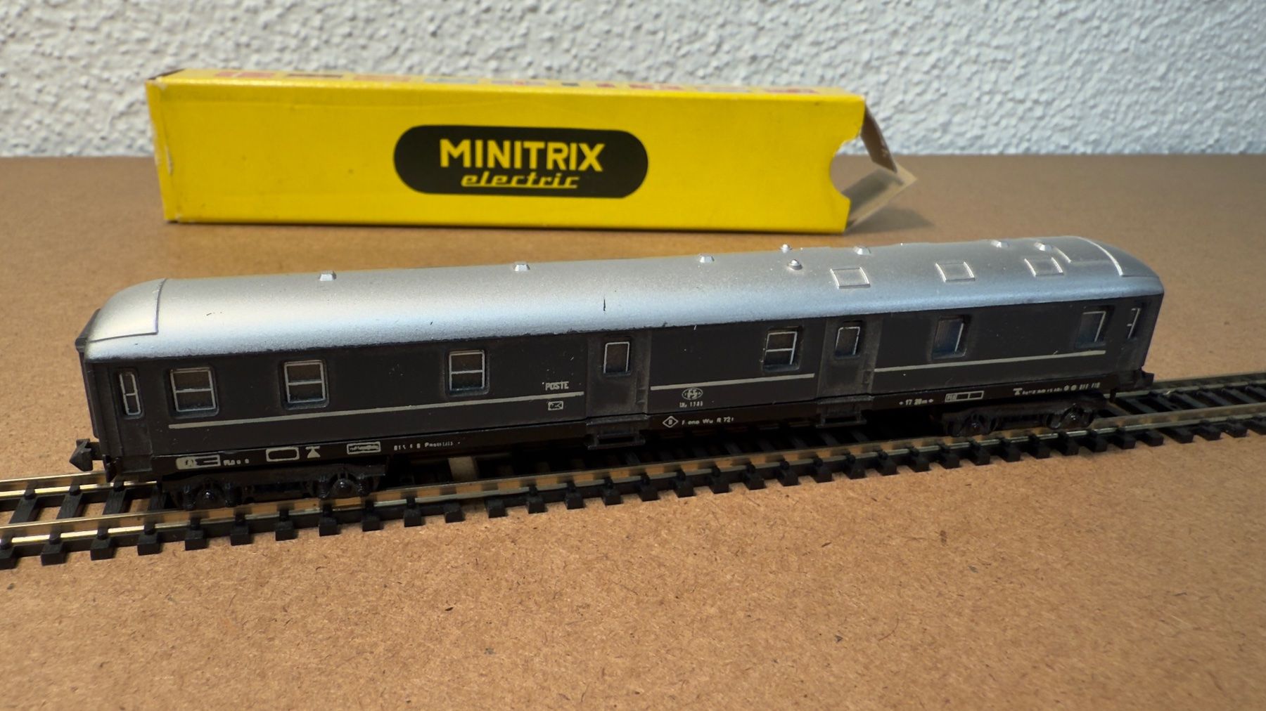 Trix Modellini di ferrovie: Trix FS Gepäckwagen Spur N – Usato da Windlach venduto da Kelebra 3