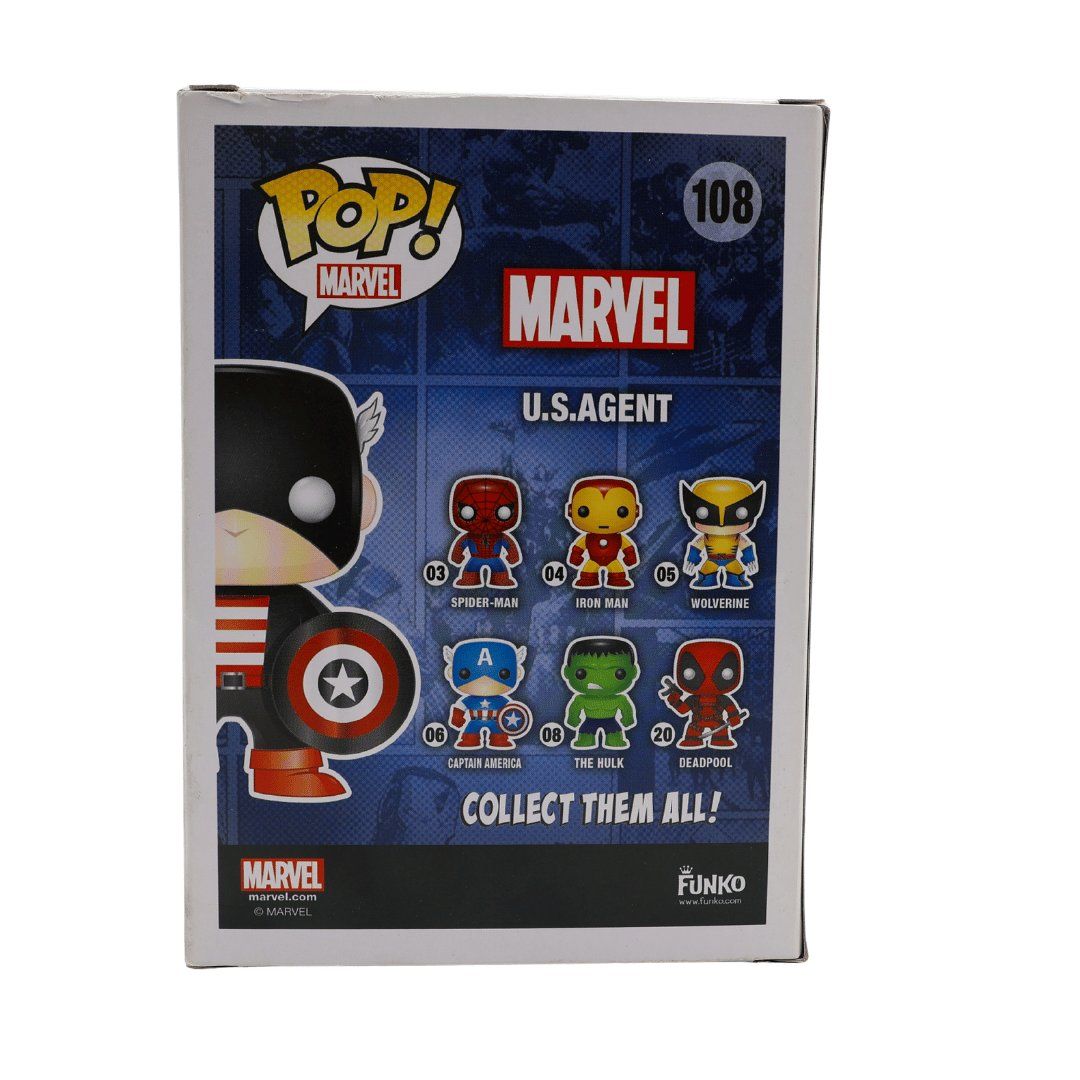 Funko Figuren: U.S. Agent #108 Funko POP Marvel – Neu und originalverpackt aus Paudex von dindeboy 3