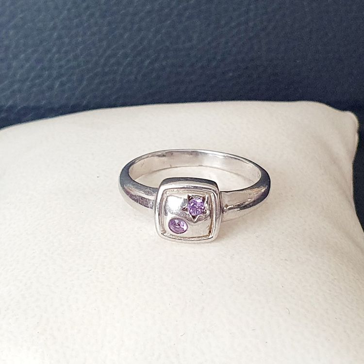 Bague En Argent 925 — Taille 57 (18,1 Mm), Occasion, Sans Marque
